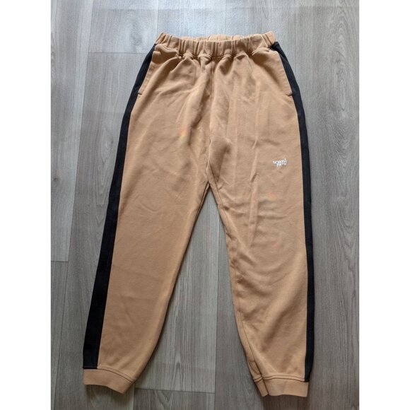 The North Face Tan Jogger Pants With Black Side Stripes Xxl 18/20 Boys - Picture 1 of 4